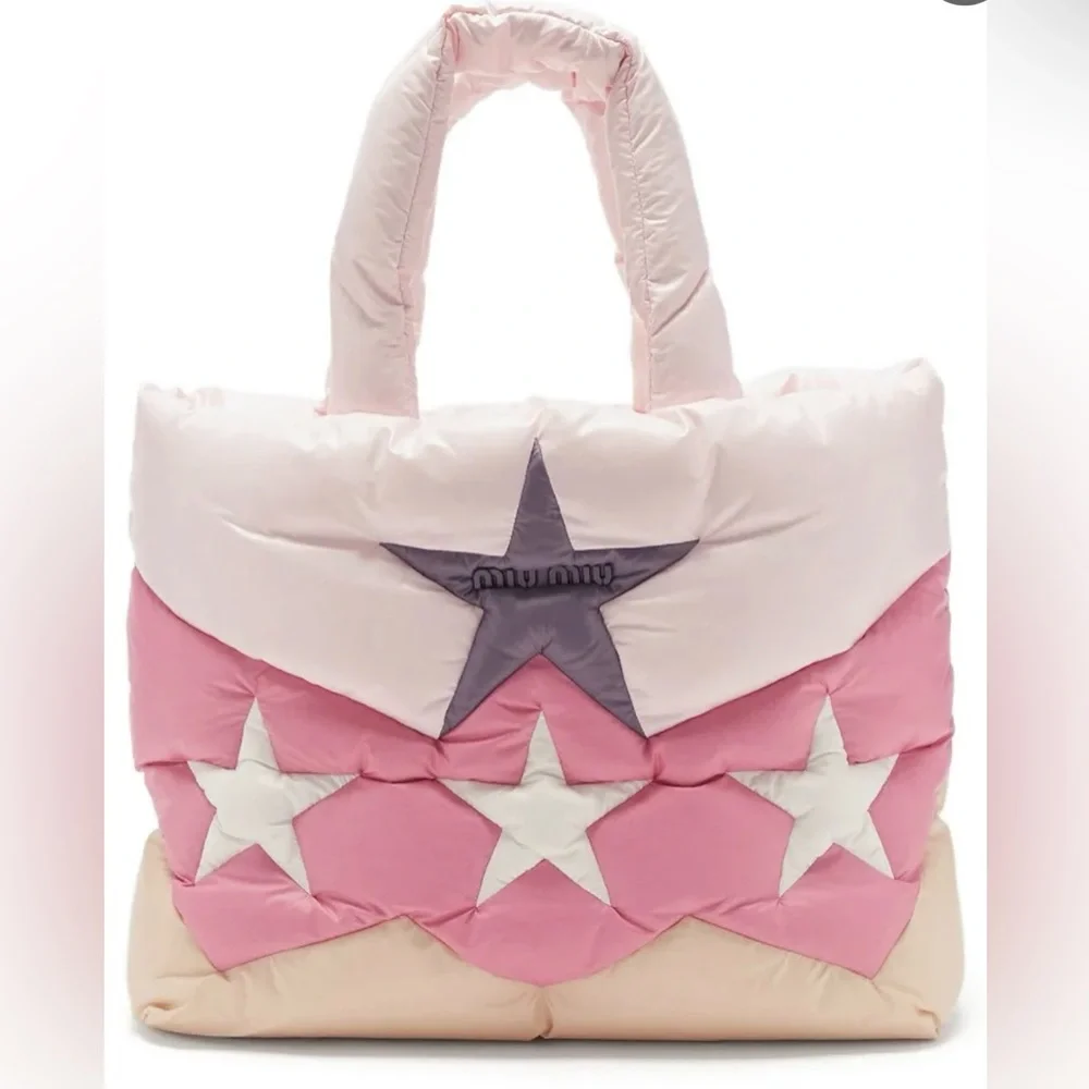 Miu Miu Quilted Star Puffer Bag w/Certificate of Authenticity - Never used - Picture 2 of 15